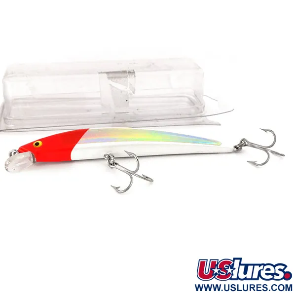YO-ZURI CRYSTAL MINNOW (F) 13 Wobbler, Red Head, 17g, Schwimmend, #10667