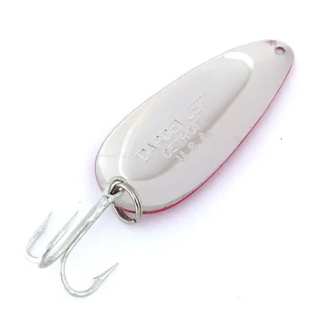 Dardevle Dardevlet Blinker, Rot/Weiß/Nickel, 21g, Klassiker, #10677