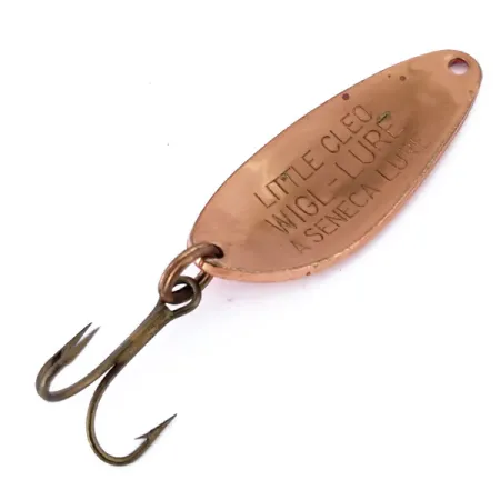 Seneca Little Cleo Blinker, Copper / Red, 7g, Vintage, #10679