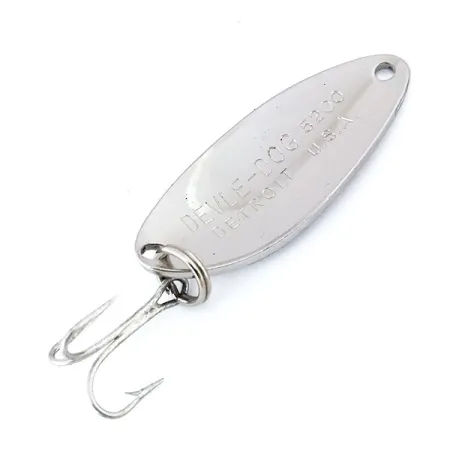 Eppinger Dardevle Devle Dog 5200 Blinker, Nickel, 7g, Detroit-Logo, #10682