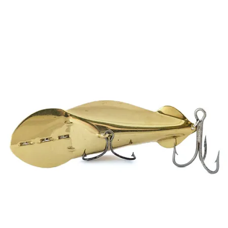 Buck Perry Spoonplug Blinker, Gold, 21g, 3 Einhängeösen, #10700