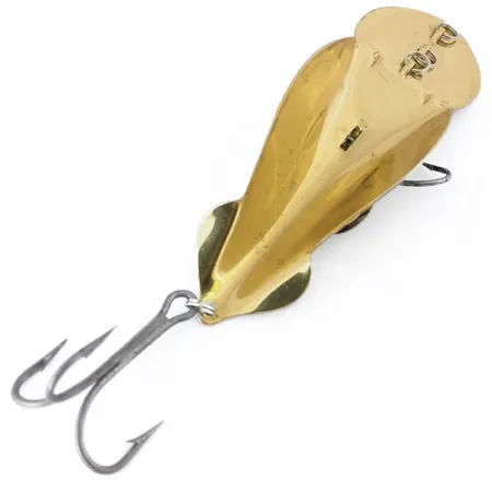 Buck Perry Spoonplug Blinker, Gold, 21g, 3 Einhängeösen, #10700