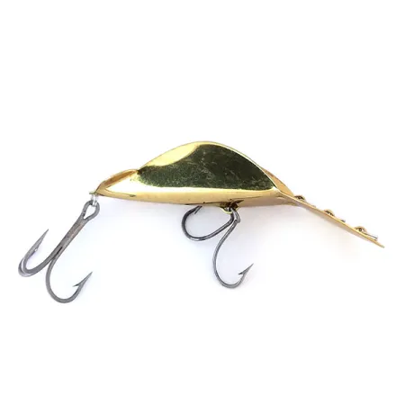 Buck Perry Spoonplug Blinker, Gold, 21g, 3 Einhängeösen, #10700