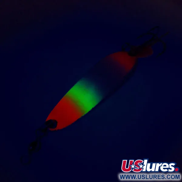 Luhr Jensen Krocodile Die #3 UV Blinker, Weiß / Pink, 10g, UV, #10711