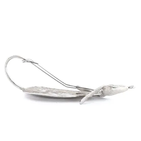 Weedless Johnnie O’ Nei Weed Wing 2 Blinker, Nickel, 12g, #10714
