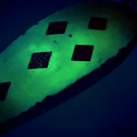 Prescott Spinner Big Doctor 285 UV Blinker, Gelb/Rot, 28g, UV, #10718