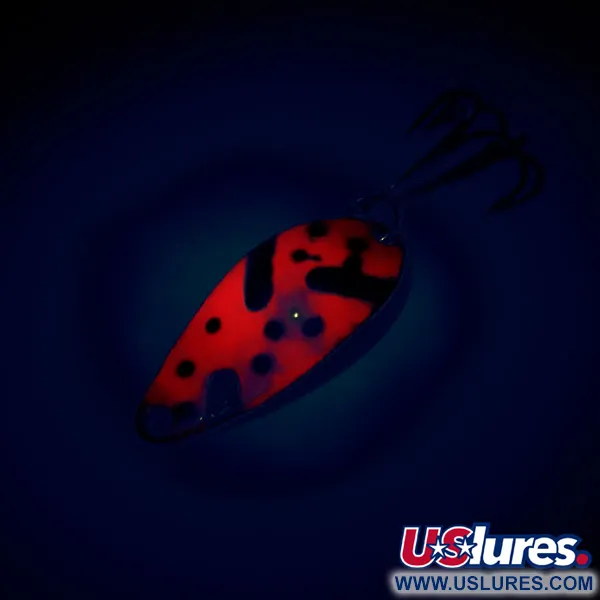 Acme Little Cleo Blinker, Rot / Schwarz / Nickel, 3,5g, UV, #10721