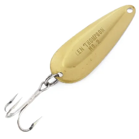 Len Thompson #2 Blinker, Gold, 28g, Klassisches Design, #10732
