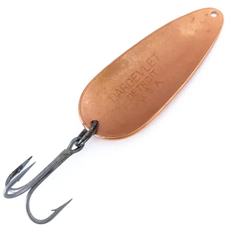 Dardevle Dardevlet Blinker, Kupfer, 21g, Detroit-Stempel, #10747