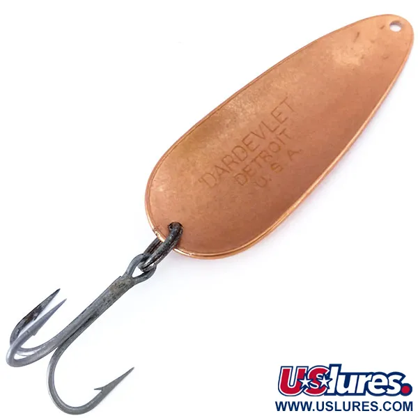 Dardevle Dardevlet Blinker, Kupfer, 21g, Detroit-Stempel, #10747