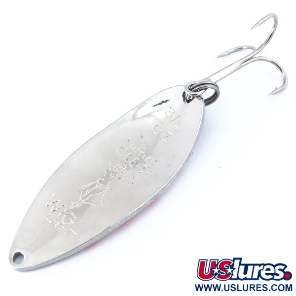 Seneca Little Cleo (Hula Girl) Blinker, Rot/Braun, 21g, Vintage, #10778