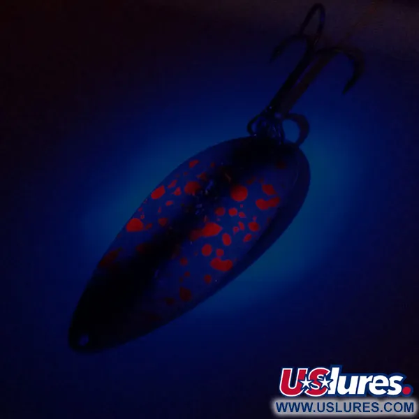 Seneca Little Cleo (Hula Girl) Blinker, Rot/Braun, 21g, Vintage, #10778