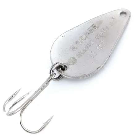 Atlantic Lures Karate Spoon Blinker, Silber, 14g, USA, #10785
