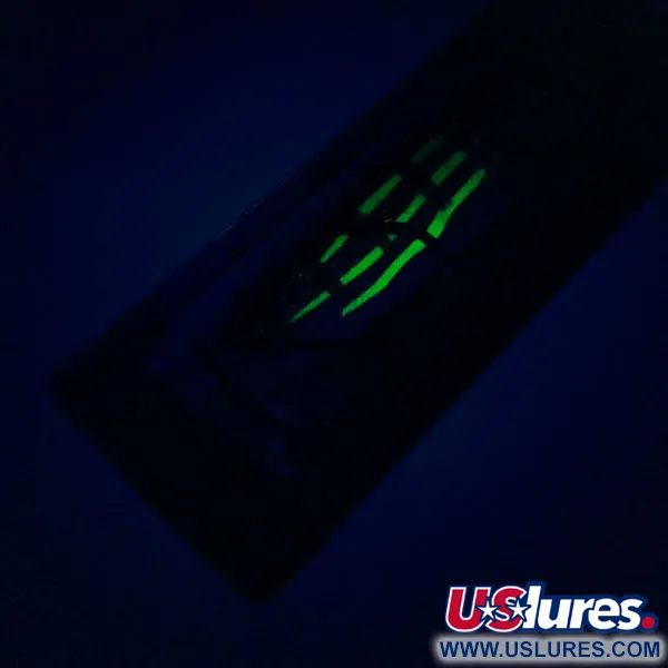 Luhr Jensen Crippled Herring Pilker, Gelb Schwarz, 42g, Smash Flash, #10788