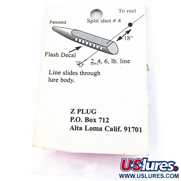 ZPlug Lures Z Plug Mini Durchlaufköder, Pink, 2g, Inline-System, #10796