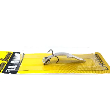 Luhr Jensen Lil Minno Blinker, Nickel, 4g, Schuppenstruktur, #10797