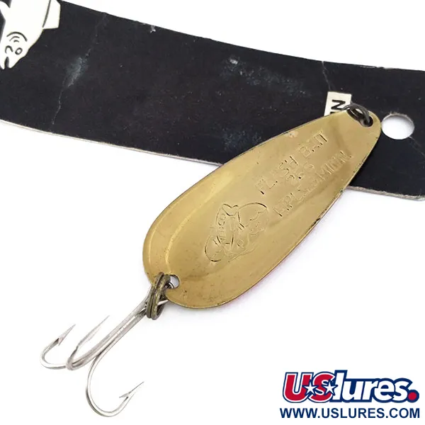 Nebco FlashBait 266 Blinker, Hammered Gold / Pink, 10g, UV, #10798