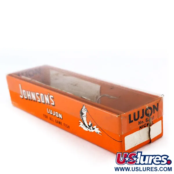 Johnson Lujon Jig Lure, Nickel, 70g, geschmiedeter Löffel, #10799