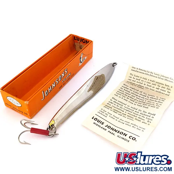 Johnson Lujon Jig Lure, Nickel, 70g, geschmiedeter Löffel, #10799