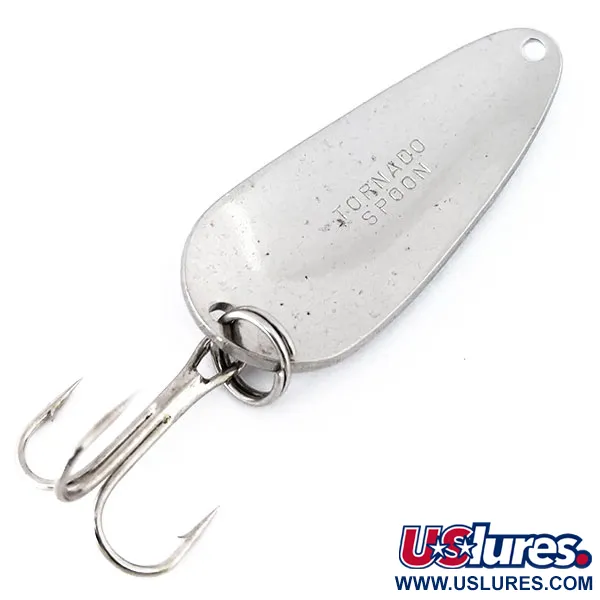 Acme Tornado Spoon Blinker, Silber / Rot / Weiß, 7g, UV-Dekor, #10811