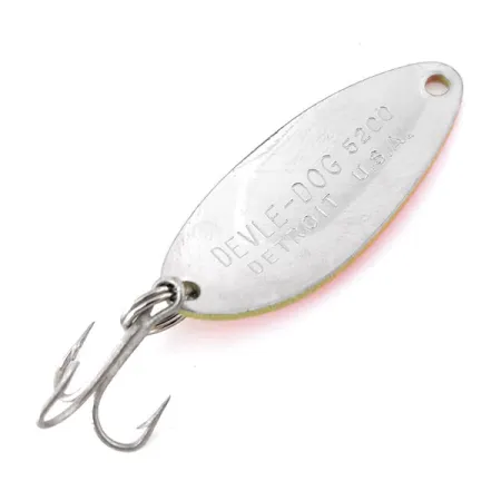 Eppinger Dardevle Devle Dog 5200 UV Blinker, Gelb/Rot, 7g, UV, #10819