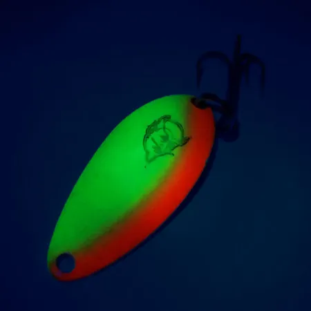 Eppinger Dardevle Devle Dog 5200 UV Blinker, Gelb/Rot, 7g, UV, #10819