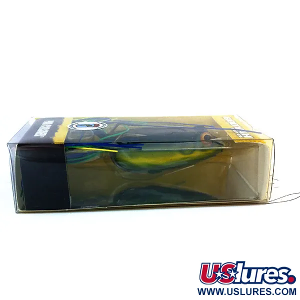 Booyah Pad Crasher Frosch, Dunkelblau-Gelb, 14g, Krautschutz, #10841