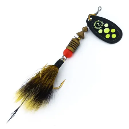 Mepps Black Fury 2 Dressed (squirrel tail)