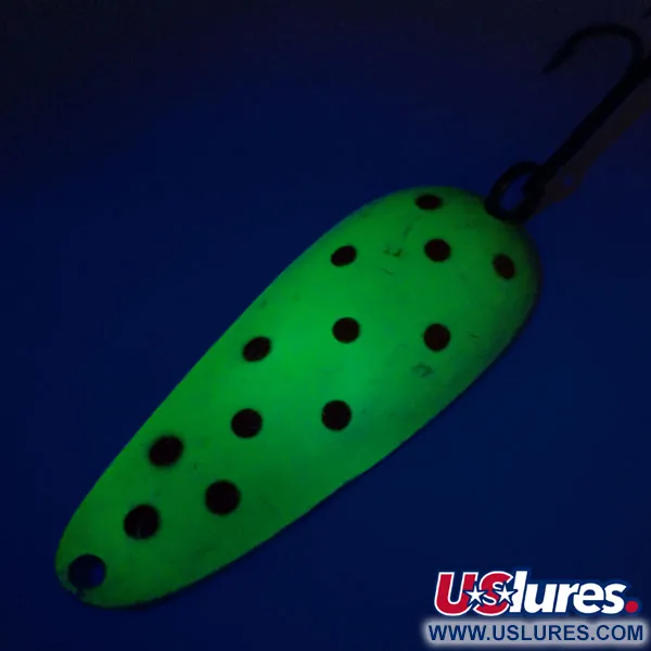 Nebco Aqua Spoon UV Blinker, Gelb/Rot/Nickel, 17g, UV-aktiv, #10859