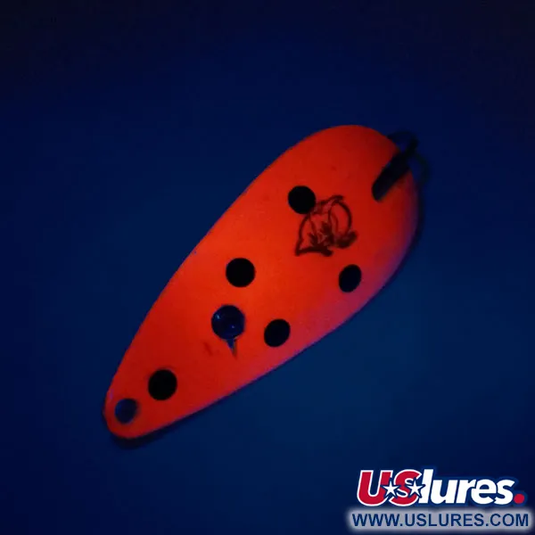 Eppinger Weedless Dardevle Spinnie UV Blinker, Rot/Schwarz, 9g, #10867