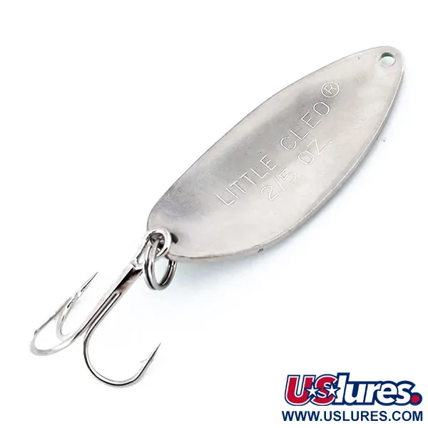 Acme Little Cleo UV Löffelblinker, Nickel/Grün, 11g, UV-aktiv, #10879