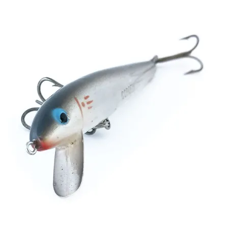 Cotton Cordell Red Fin Wobbler, Silver, 9g, Metall-Lippe, #10894
