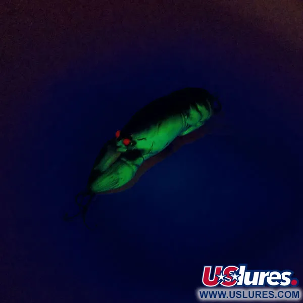 Rebel Wee-Crawfish Shallow UV Wobbler, Braun/Gelb, 2.5g, UV, #10904