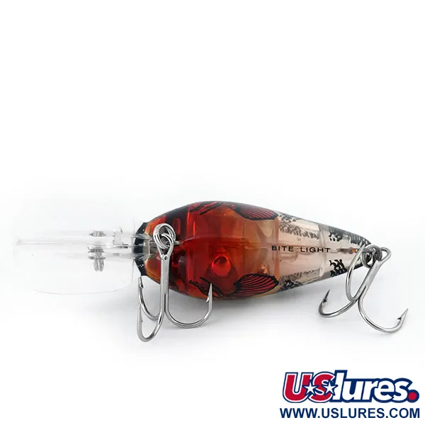 Bite Lite Cobra Wobbler, Orange Crawfish, 21g, LED, #10905
