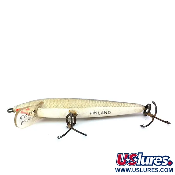 Rapala Original Floater F6 Wobbler, S (Silber), 3g, Balsaholz, #10923