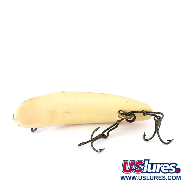 Worden Flatfish F5 Wobbler, Rot / Weiß, 2g, Schleppköder, #10926