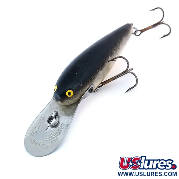 Rapala Deep Diver 90 Tiefläufer, S (Silber), 14g, Metallschaufel, #10942