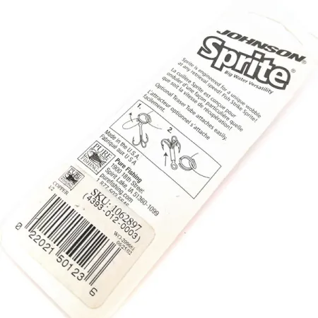 Johnson Sprite Blinker, Kupfer, 14g, Roter Teaser, #10949