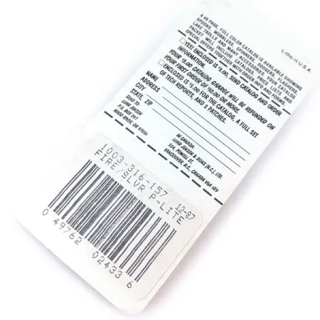 Luhr Jensen Krocodile UV Blinker, Fire / Silber, 7g, UV-Finish, #10977