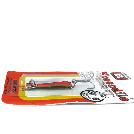 Luhr Jensen Krocodile UV Blinker, Fire / Silber, 7g, UV-Finish, #10977