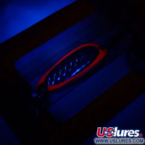 Luhr Jensen Krocodile UV Blinker, Fire / Silber, 7g, UV-Finish, #10977