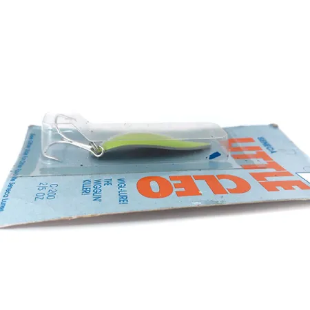 Seneca Little Cleo (Hula Girl) UV Blinker, Nickel/Grün, 14g, #10981