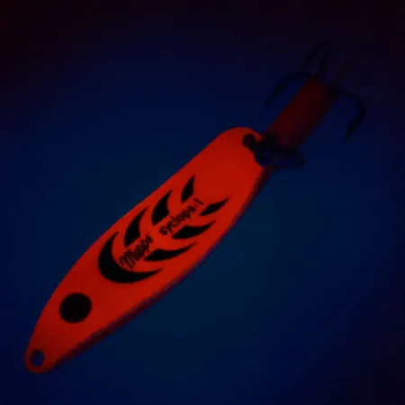 Mepps Syclops 1 UV Blinker, Fire Orange, 12g, UV-aktiv, #10987