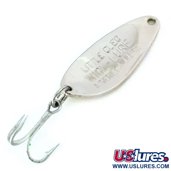 Seneca Little Cleo Blinker, Gelb/Schwarz/Nickel, 7g, Vintage, #11018