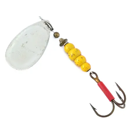 Mepps Aglia 5 Spinner, Silber, 14g, Vintage-Sammlerstück, #11019