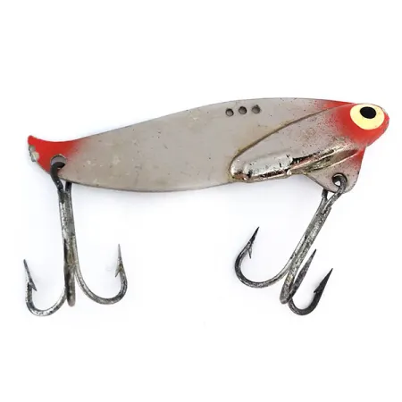 Heddon Sonar 433 Blade Bait, Nickel / Rot, 14g, 3 Einhängepunkte, #11052