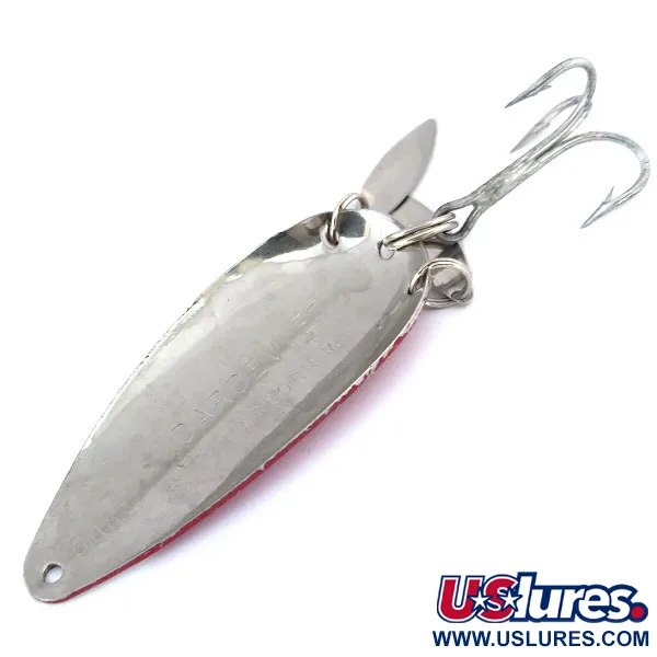 Eppinger Dardevle Dardevlet Klicker Blinker, Rot/Weiß/Nickel, 21g, #11062