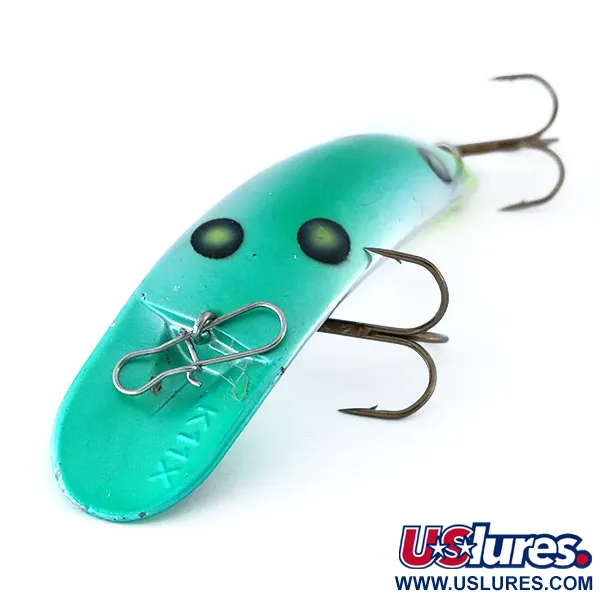 Luhr Jensen Kwikfish K11X Wobbler, Frog / Silver, 8g, gebogener Körper, #11065