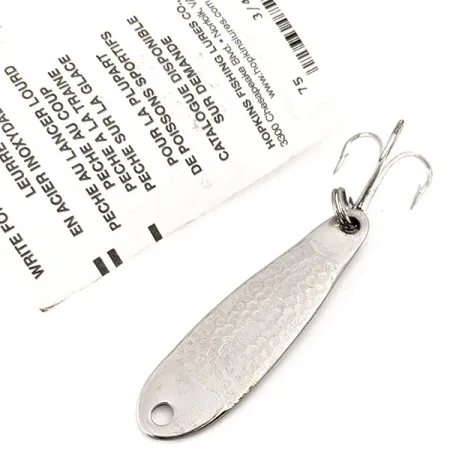 Hopkins Shorty 75 Pilker, Nickel, 21g, Hammerschlag-Optik, #11071