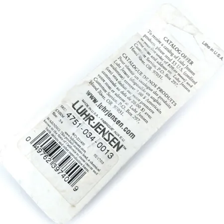 Luhr Jensen Crippled Herring Pilker, Silber, 21g, Einzelhaken, #11073
